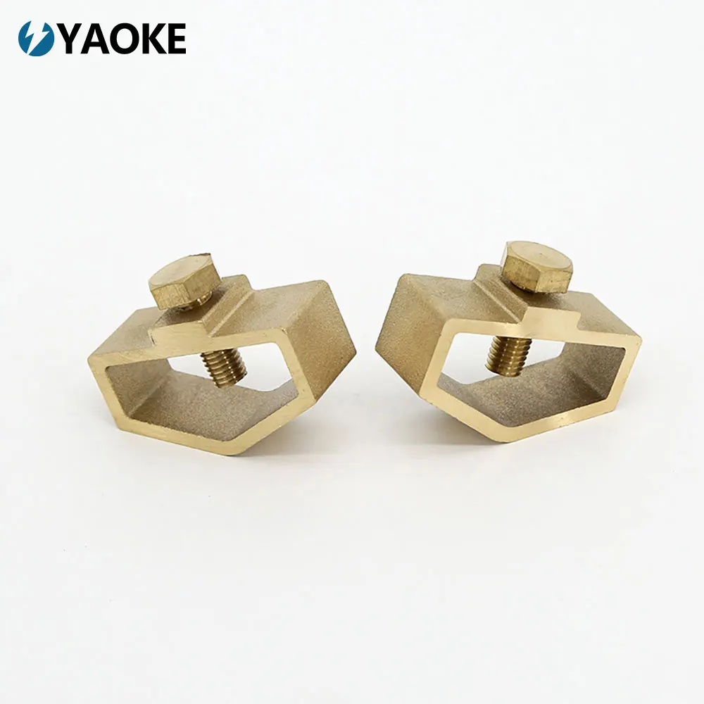 Low Price Earthing Copper Wire Clamp Electrical Ground Clamp