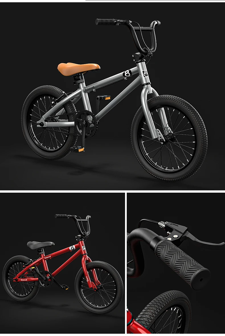 Китай Высокая спецификация фристайл трюковый велосипед bmx для детей 12 дюймов