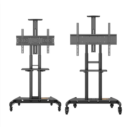 1700 Carts TV bracket para 32/43/75 inches removable LED LCD tv stand with cold rolled steel plate monitor mount