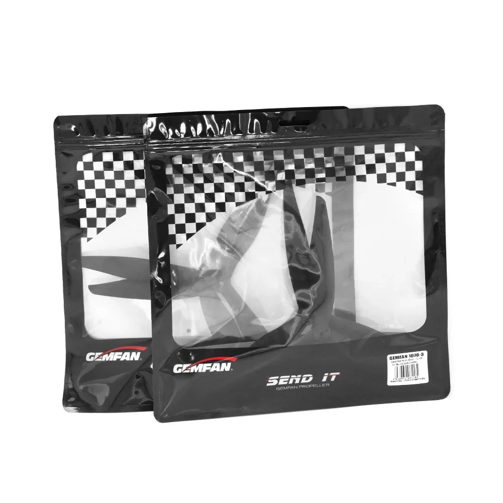 4x Gemfan 10X7X3 1070-3 10inch 3 blade Glass fiber Nylon Reinforced Nylon propeller prop for Macroquad & Cinelifter Rc FPV Drone