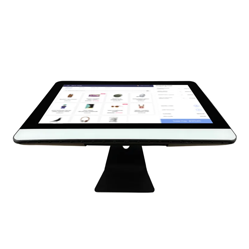 New Style 18.5' 10 Points Capacitive Touch Screen POS System cash register All in One Windows/Android POS Machine Plastic Shell