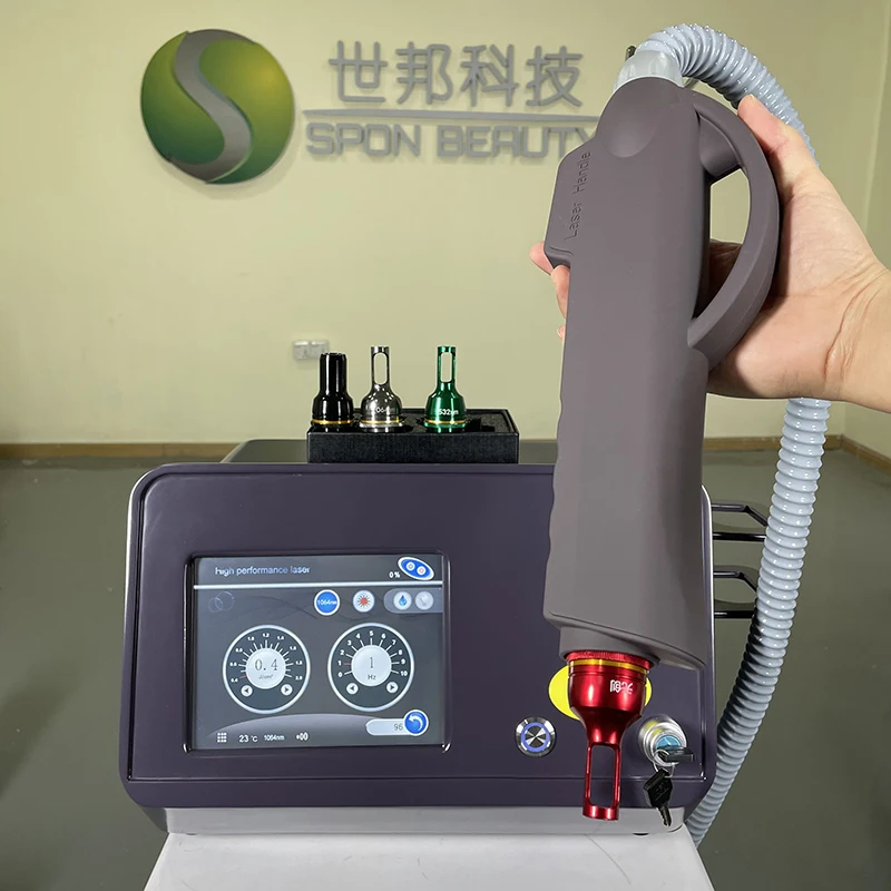 High Power 2000W Carbon Laser Peel Pico Laser Tattoo Removal Machine Picotech Nd YAG 532nm 755nm 1064nm With 5 Laser Heads