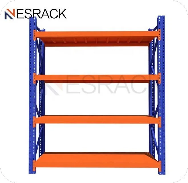 Heavy Duty Metal Garage Shelving Rivet Shelves Boltless Durable Shelves Warehouse Longspan Rack