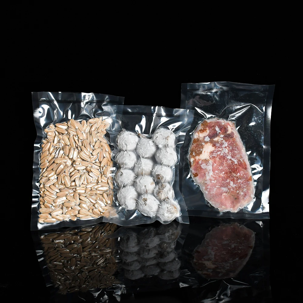 ПА/ПЭ/нейлоновая упаковка для пищевых продуктов вакуумный пакет термоуплотнение прозрачные влагостойкие товары продукты свежего питания печать принимаем
