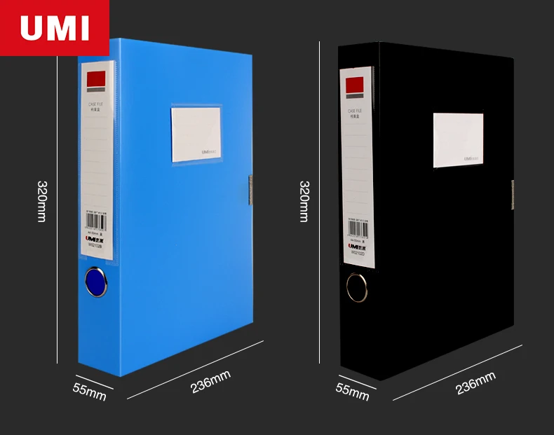 Hot Sale High Quality  A4 PP Hard Cover File Box  for School