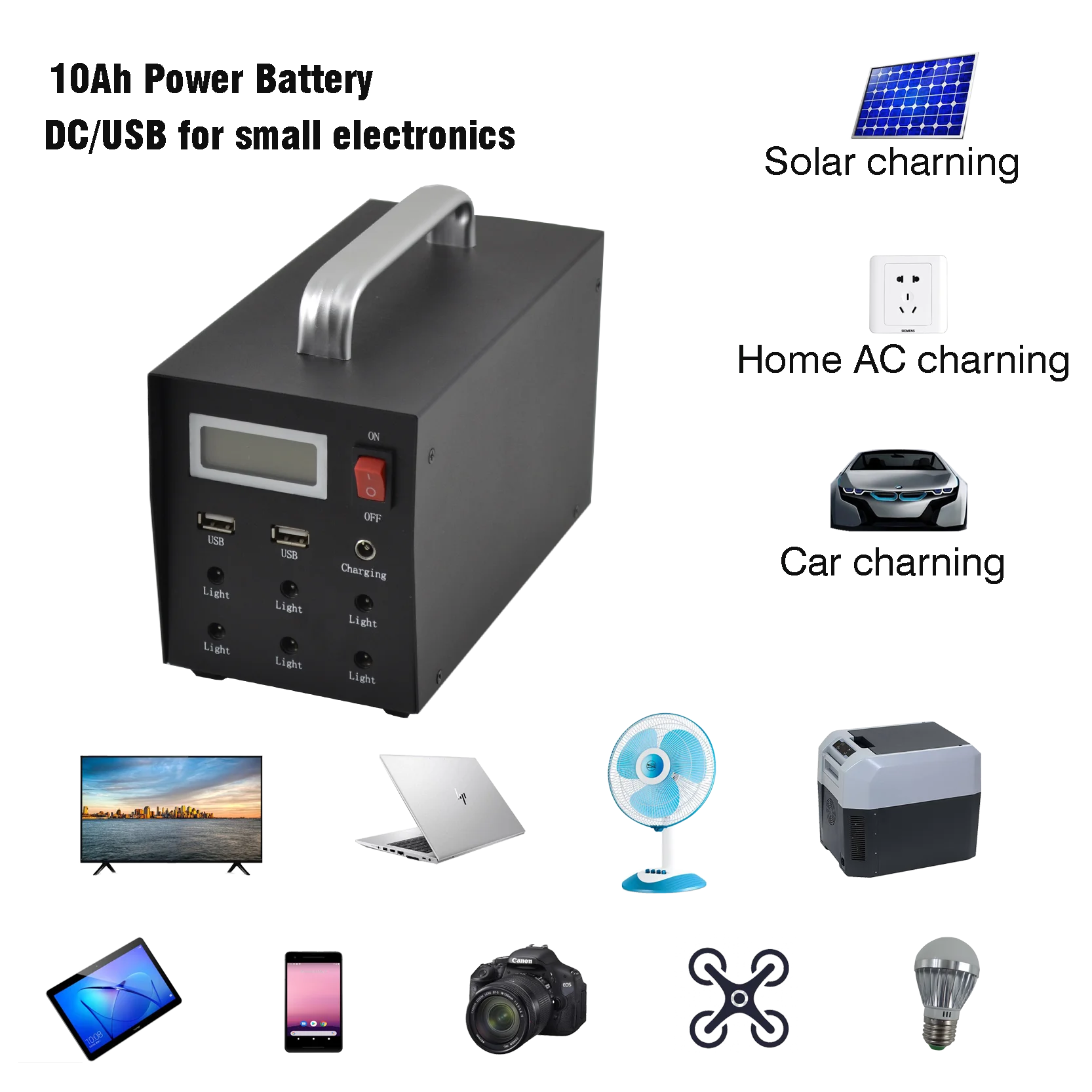 hot selling new product home energy portable solar generator 30W 500W for America