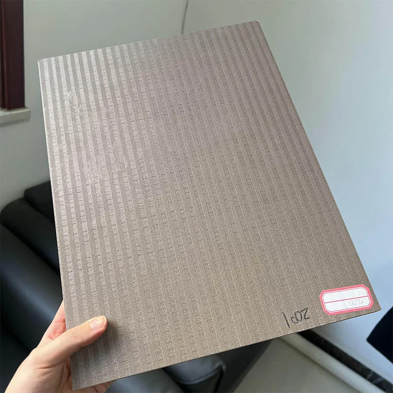 Cheap Price Wood Grain Melamine Coated MDF Synchronize