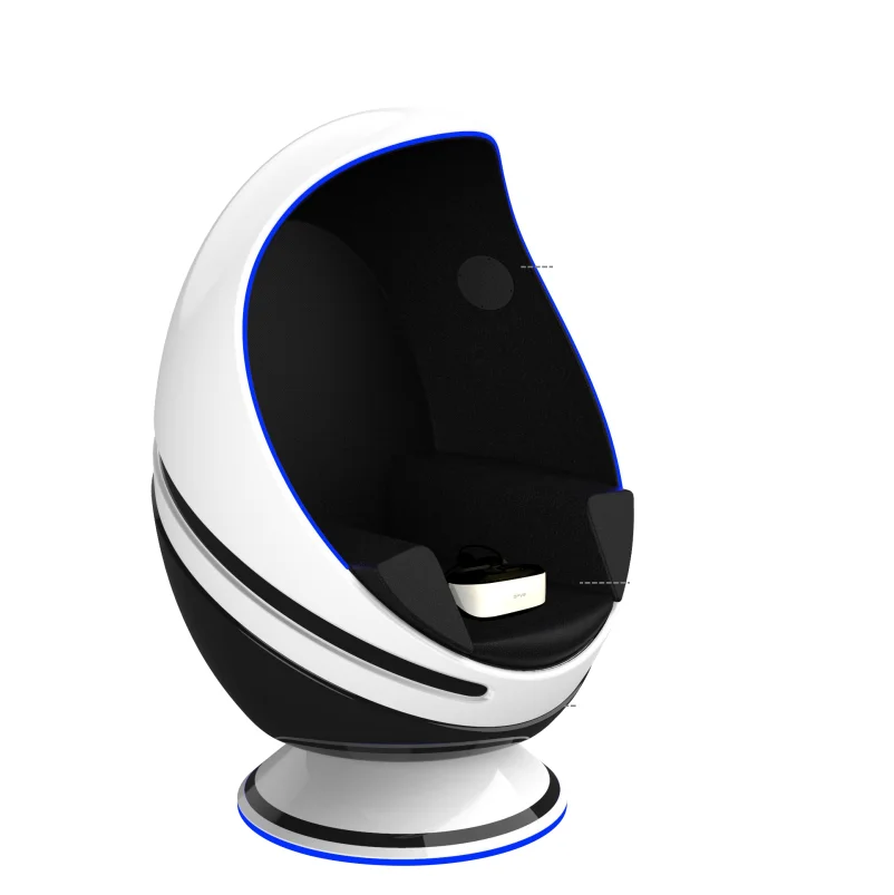9D VR single seat Egg Chair Cinema Simulador Roller Coaster Virtual Reality 1 Players Egg Chairs VR Equipment