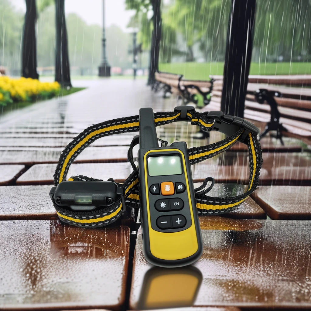 3-Mode LCD Display Dog Training Collar Device with Anti-Shock Sound Sensor and Vibration Bark Control Remote Control