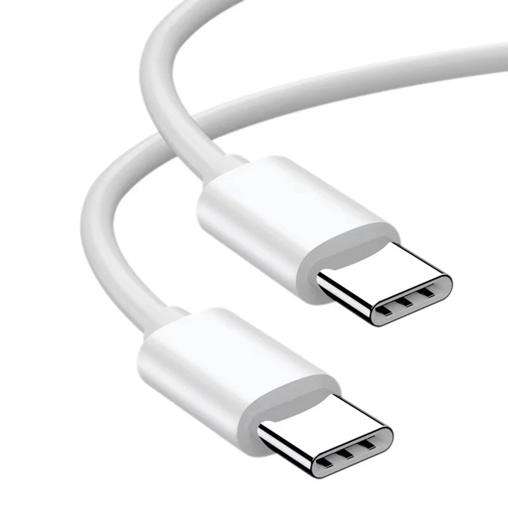 TPE Type C to Type C Data Cable PD 60W Fast Charge USB-C Cable For iPhone 15 Pro Max iPad Macbook Pro Notebook Charging cables