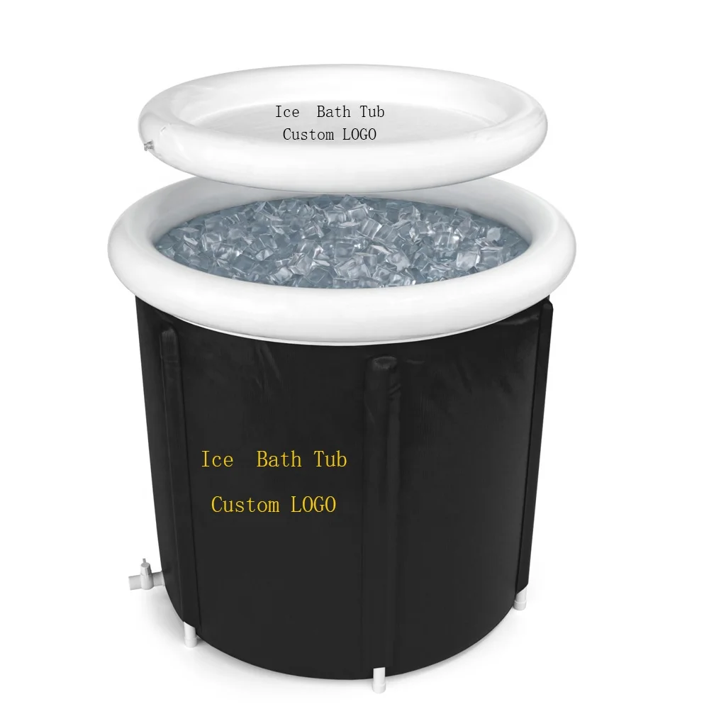 Hot Selling Plastic Ice Bath Inflatable Ice Baths Recovery 80 X 80 Custom Size Inflatable Icebath