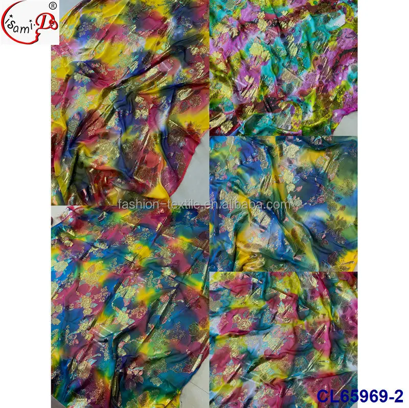 Металлический бархат ручной работы золотой дизайн шелк вышивка на натуральный тюль сетка блестящая кружевная ткань для