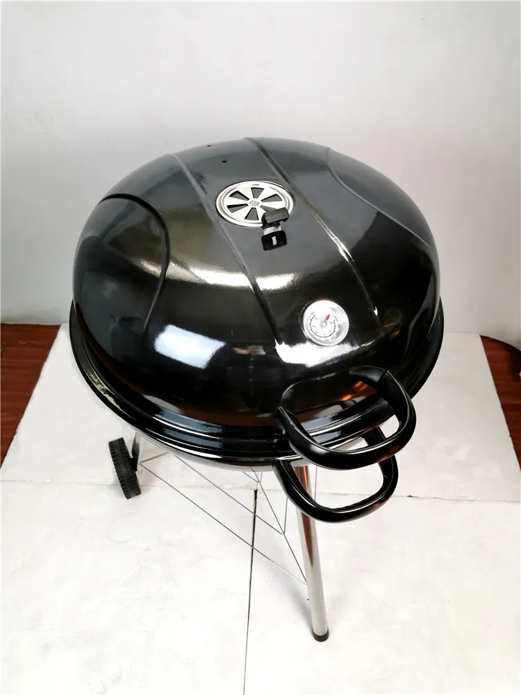 Pulley Stand Heavy Duty Bbq Outside Charcoal Barbecue Grill And Hot Pot