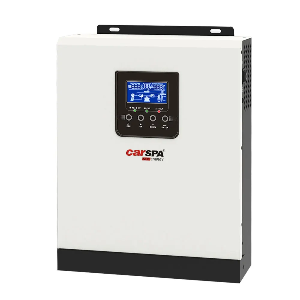 2022 CARSPA Off Grid Hybrid Inverter 3kw Pure Sine Wave 24v Low Frequency Dc To Ac Solar Pv Inverter