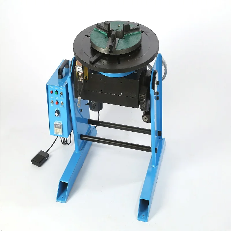 New 50kg Welding Positioner Rotating Table/Welding Table with Core Motor Gear Engine Components