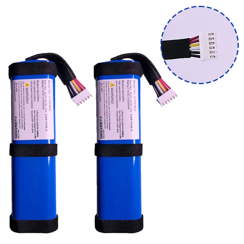 Batterie Xtreme 2 Оптовая цена для JBL Xtreme2 Bluetooth динамик 5200 мАч 6800 Подлинная Batera 7 4 В литиевая батарея
