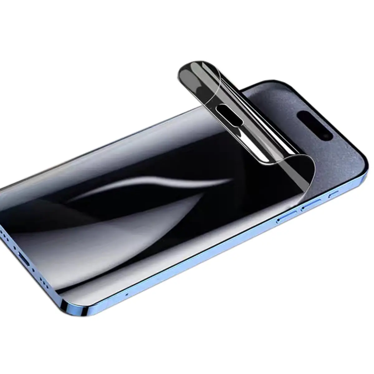 For Realme 11 Pro / 11 Pro Plus UV Liquid Curved Full Glue LED Transparent Film Protection Mobile Phone Screen Protector Film