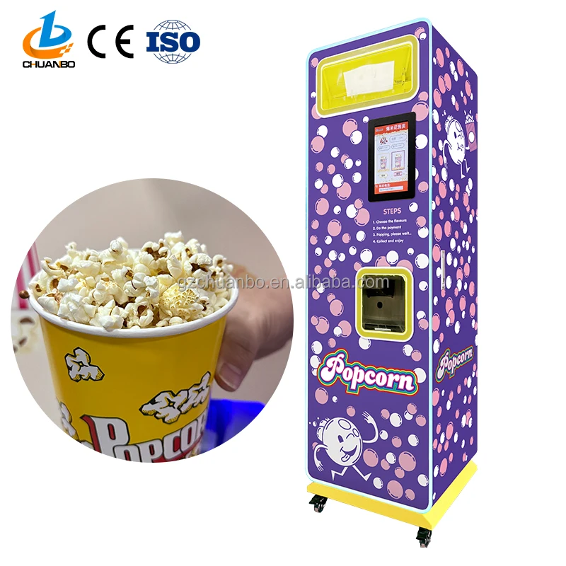 Manufacture Wholesale China Automatic Electric Pop Corn Maker popcorn machine for business