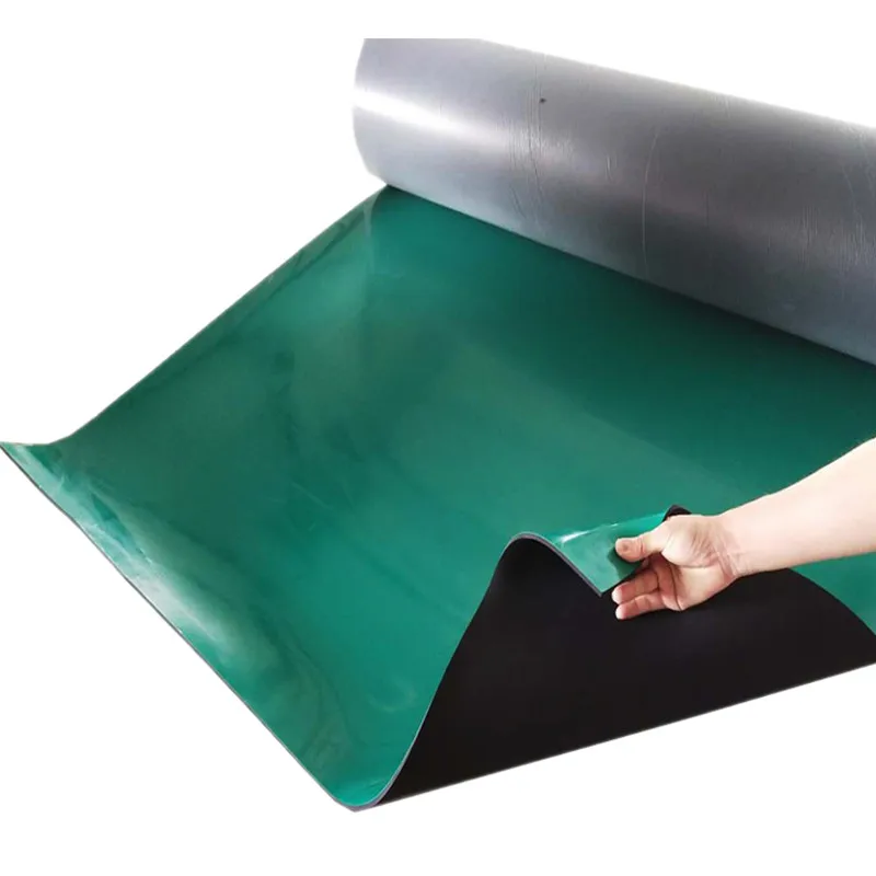 Antistatic mat, green rubber mat esd/ ESD floor mat