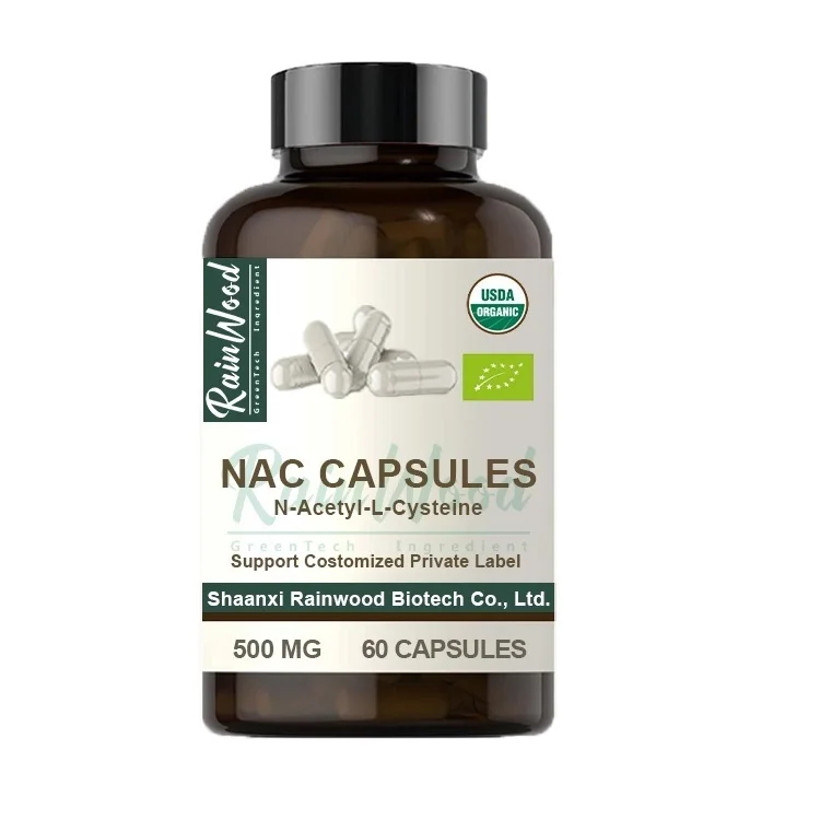 Private Label Organic NAC Powder NAC Supplement NAC Capsules
