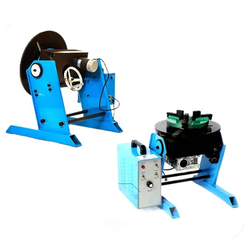 Small Automatic Welding Positioner With300kg Capacity 200mm Chuck Featuring Motor And Bearing Core Components
