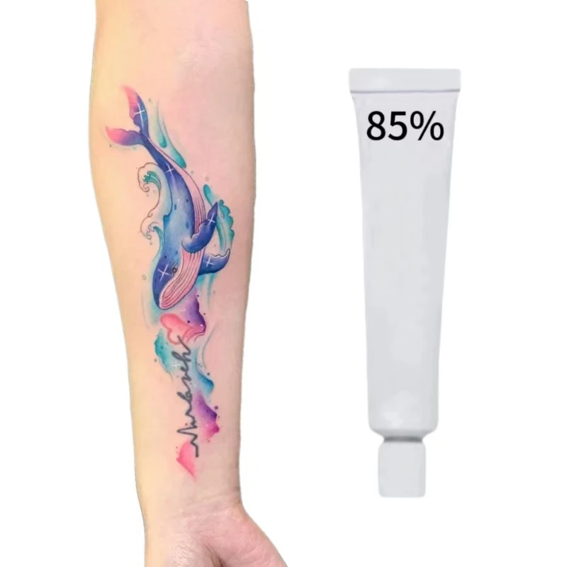 The Newest Tattoo Pre-care Cream. It Is an 85% Tattoo Cream Used before Microblading, Microneedling and Other Similar Tattooing