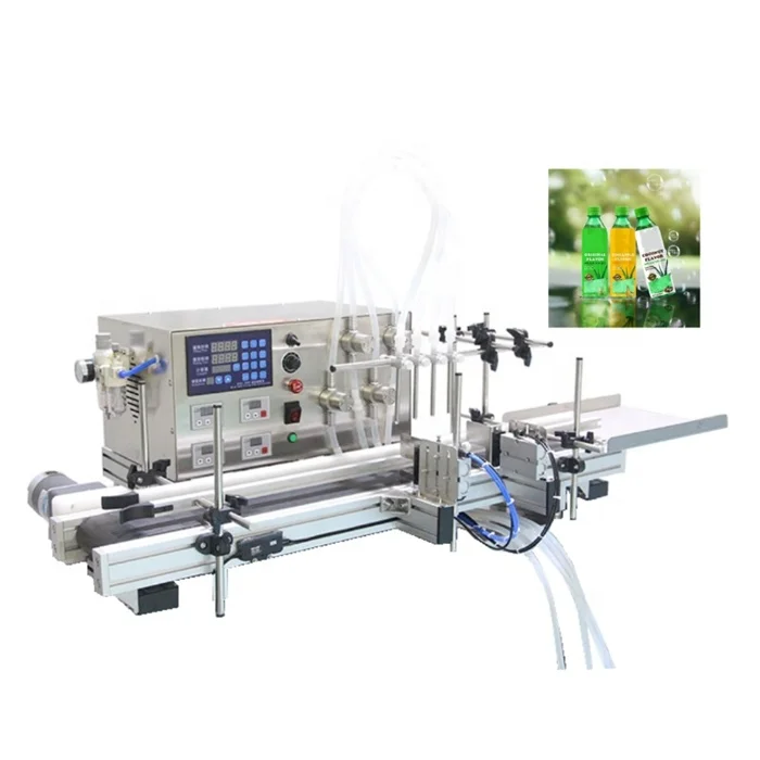 New Design Liquid Automatic Filling Machine  Production line China Training Packaging Food filler production line
