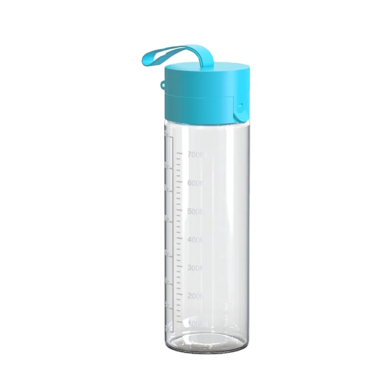 Best-selling Bpa-free 800ml  outdoor sports lightweight and easy-to-carry plastic water bottle