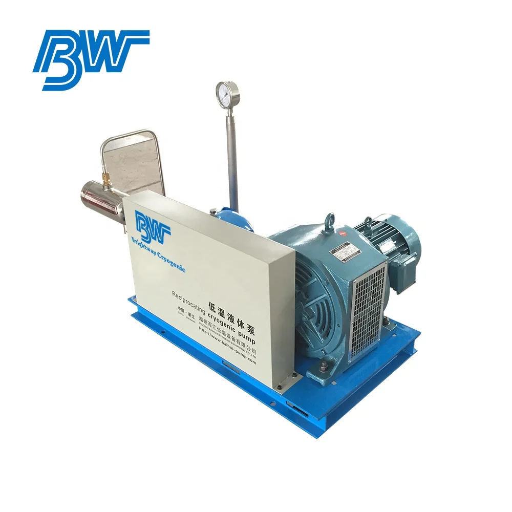 Cryogenic gas generation equipment vapes Ing pump