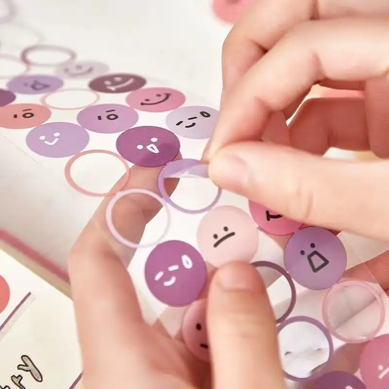 Printed Adhesive Paper Sticker Sheets Made In China Custom Logo Stickers Packaging Labels