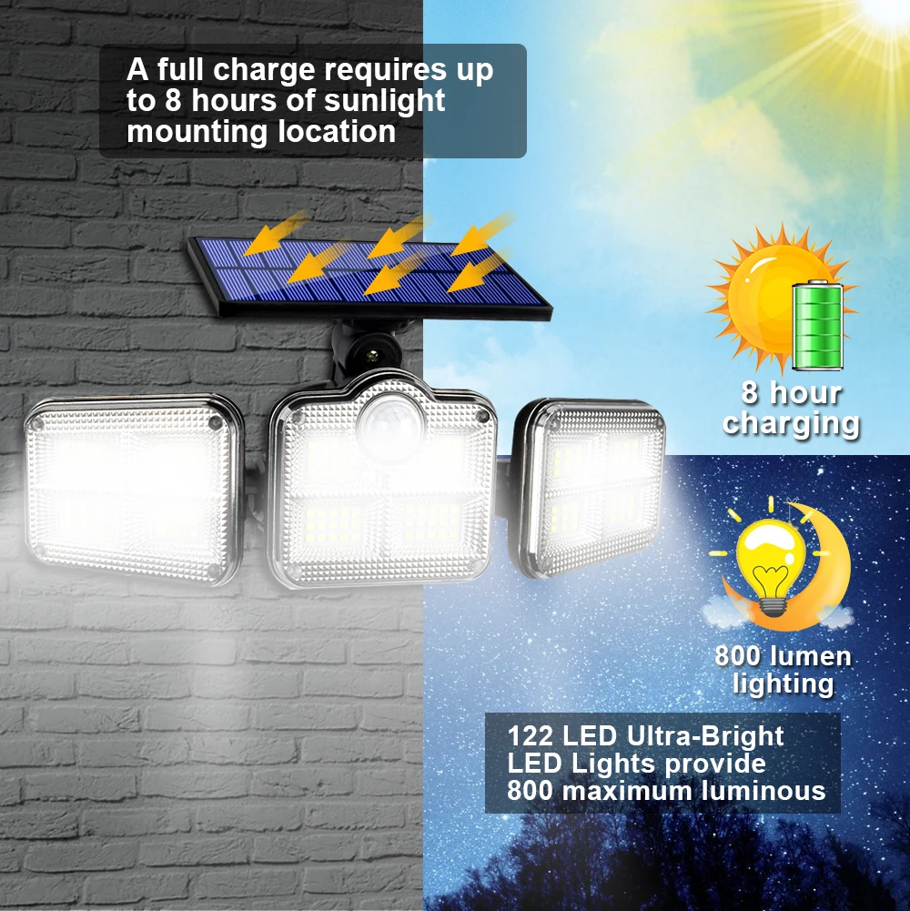 
BESEN High Quality Integrated Streetlight IP66 Outdoor Waterproof 30w 60w 90w Led Solar Garden Light 