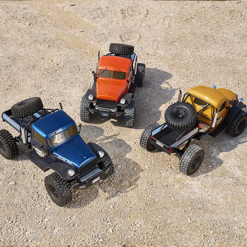 All Terrain FMS ROCHOBBY 1:10Th Scale Atlas 4WD Off Road 2.4G Big Wheel RC Crawler Truck with Rapid Separation Body Hobby Toy