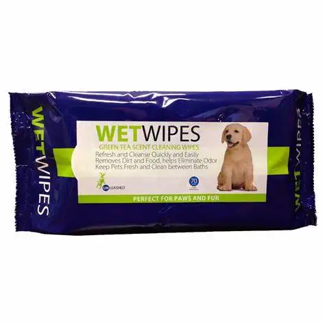 OEM  Attractive Price Softcare Biodegradable Pet Wet Wipes Unscented