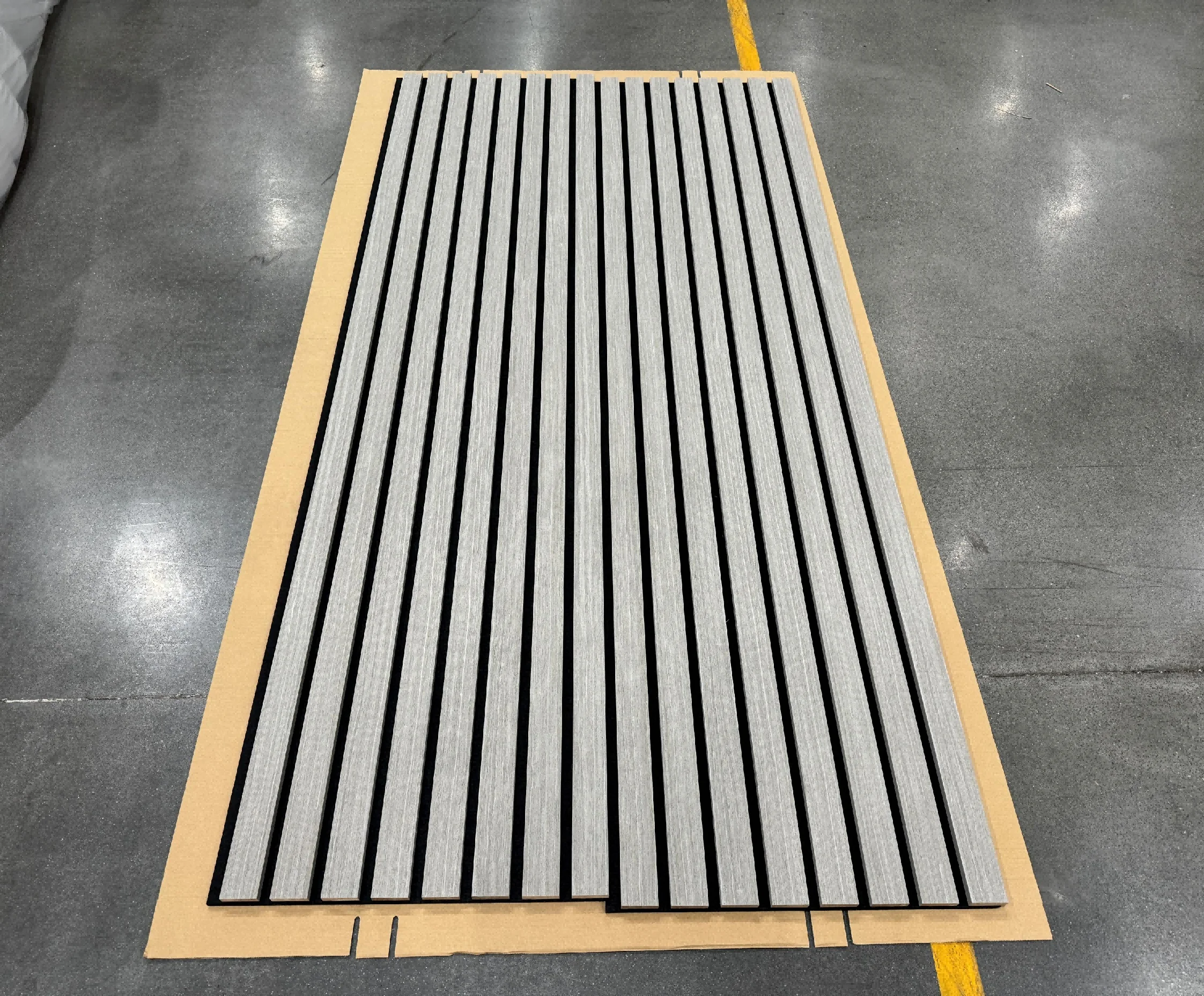 MDF Polyester Fiber WPC Other Home Decor Boards Interior Soundproof Wooden Grain Slat Acoustic Foam Wall Panels