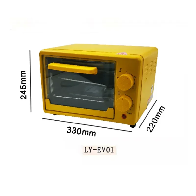 Mini Portable Electric Oven Hot Air Electric Oven Household Intelligent Baking Toasted Bread Cake 12 L MINI oven
