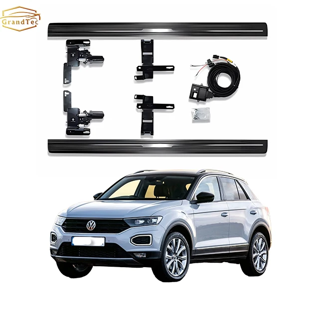 GRANDTEC Aluminum Alloy Built-in Ecu Controller Oem/odm Electric Running Boards For VW T-Roc 2018+