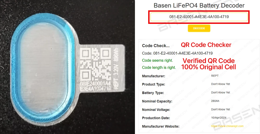 Basen класс A Catl 320Ah 3 2 v 280ah 314ah Lifepo4 элемент призматический REPT 280Ah литий-железо-фосфатный батарея с 10000 циклом