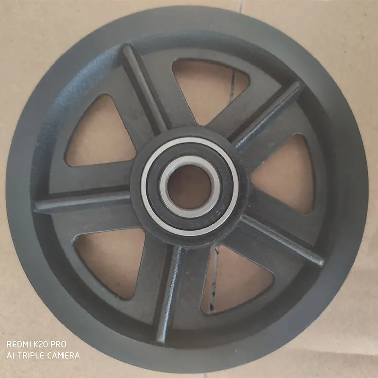 Non standard custom size American barn door pulley hardware 21x120x15mm barn door rail pulley