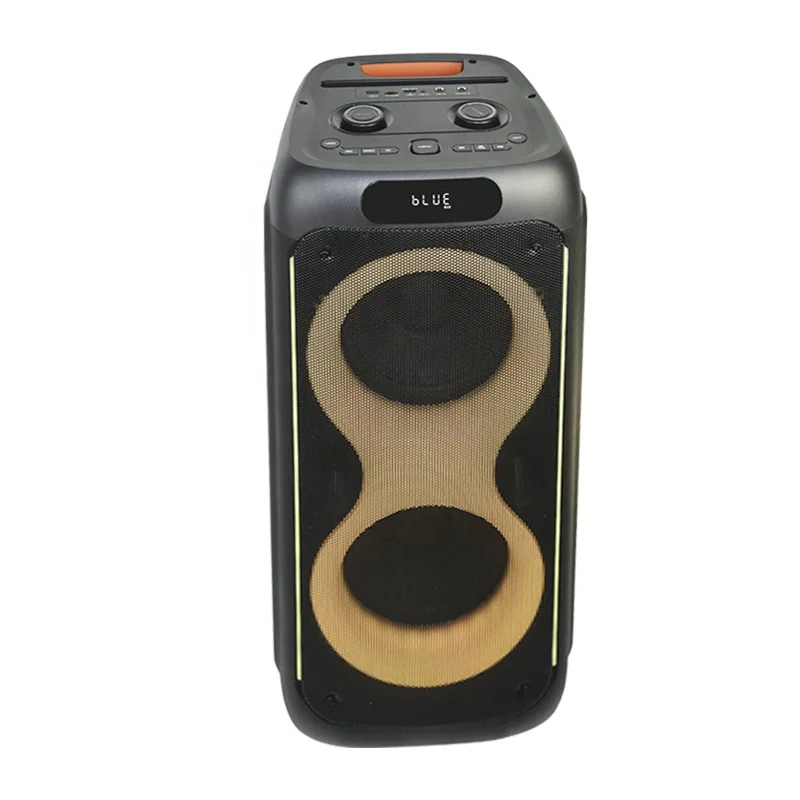 Temeisheng fashion sound speaker with via  Wireless dual 8 Inch TMS-818  Partybox chinese karaoke machine