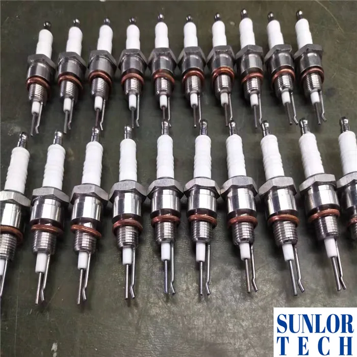 ceramic alumina Gas burner  spark plug ignition electrode rod