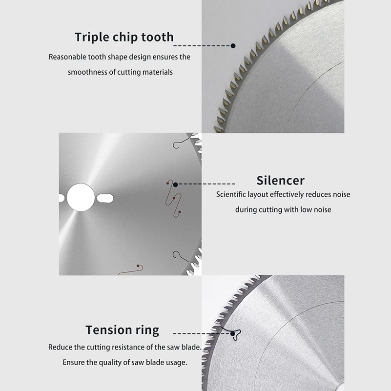 Woodworking Panel Table Diablo Pcd Tct Circular Disc Saw Blade For Wood Cutting