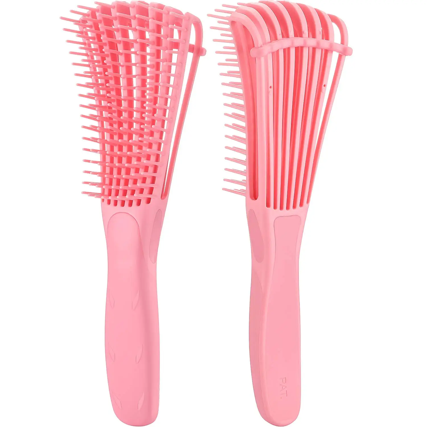 Wholesale custom logo products eight rows detangling massage detangle hair brush for curly hair