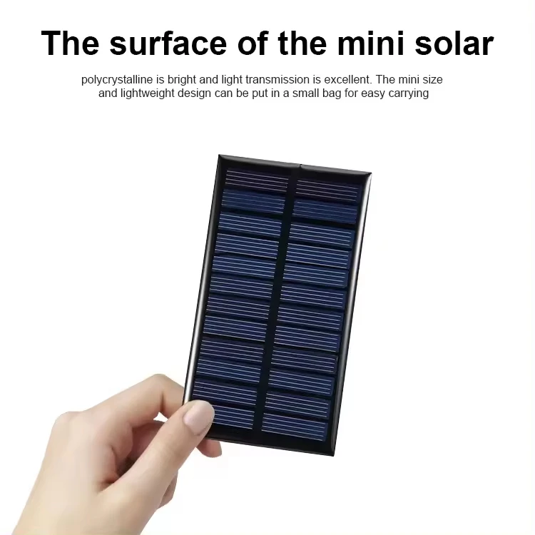 Glory-Solar Sunpal Mini Solar Panel Price 5.5V 10W 120Watt 5Watt 1W Poly Small Mono PV Module