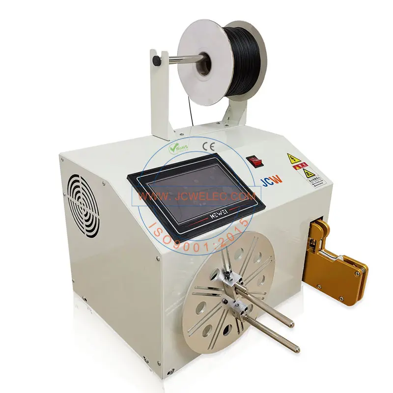 JCW-WB01N Series high efficiency semi-automatic wire cable tying winding machine/coil tie machine