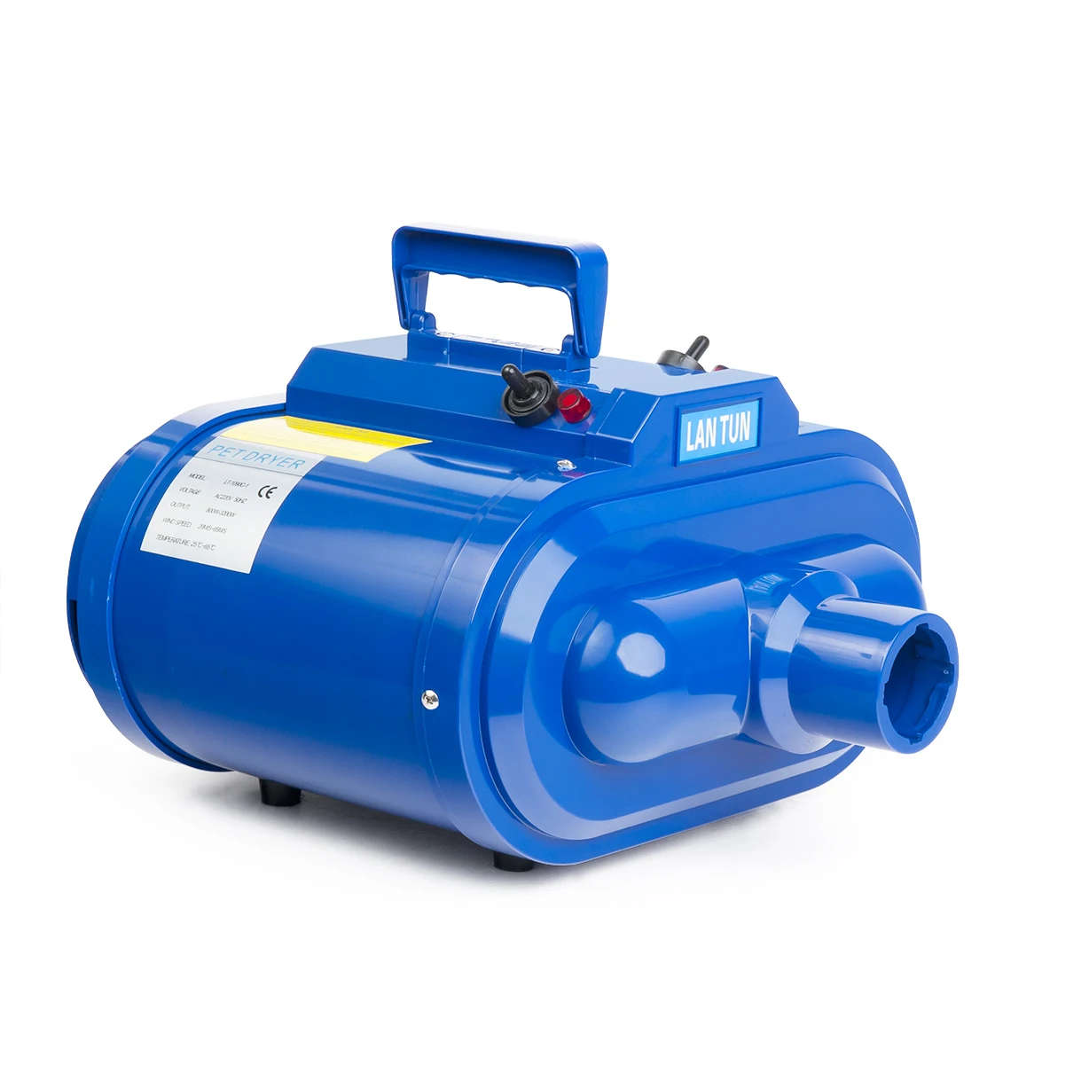 LANTUN New Design LT-1090C-1  high quality double-motor higher power 4-step wind speed adjustment Pet hair  Dryer for cats