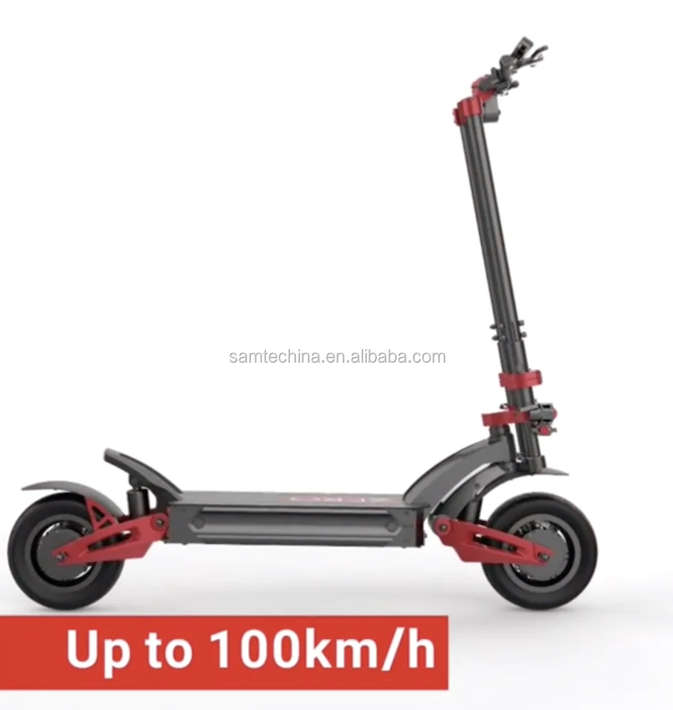 Оптовая продажа продвижение 11 дюймов Нулевое Загрязнение 3200w 72v 26ah самый быстрый двойной мотор электрический скутер