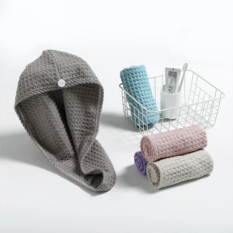 Custom Personalized SPA Women's Super Absorbent Quick Dry Soft Magic Turban Microfiber Towel For Hair