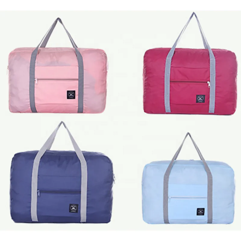 Custom Waterproof OEM Sports Gym Foldable Folding Hand Carry Home Case Travel Duffel Bags Luggage