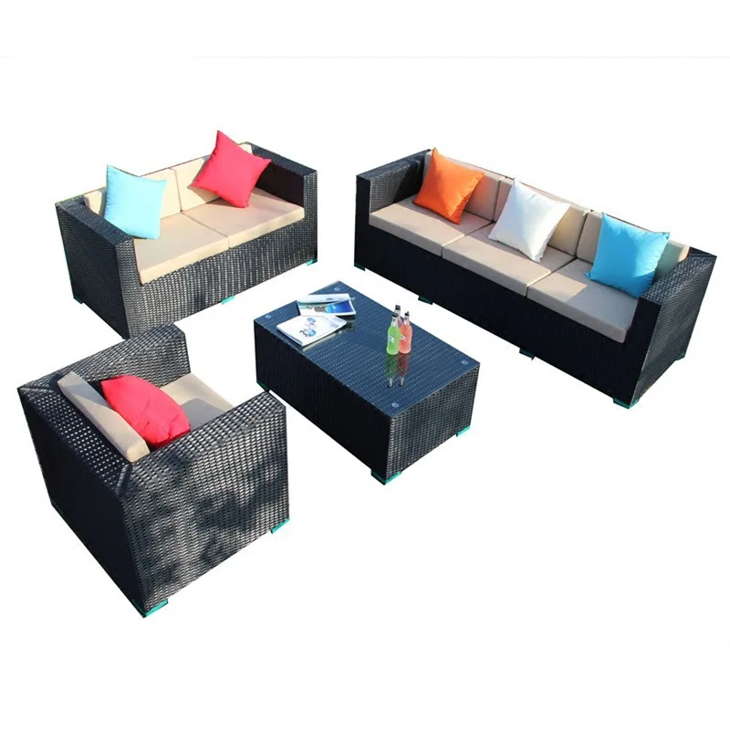 Hot SellNew Fashion Outdoor Furniture Sofa Set Outdoor Furniture Sofa Set Rattan Garden Sofa
