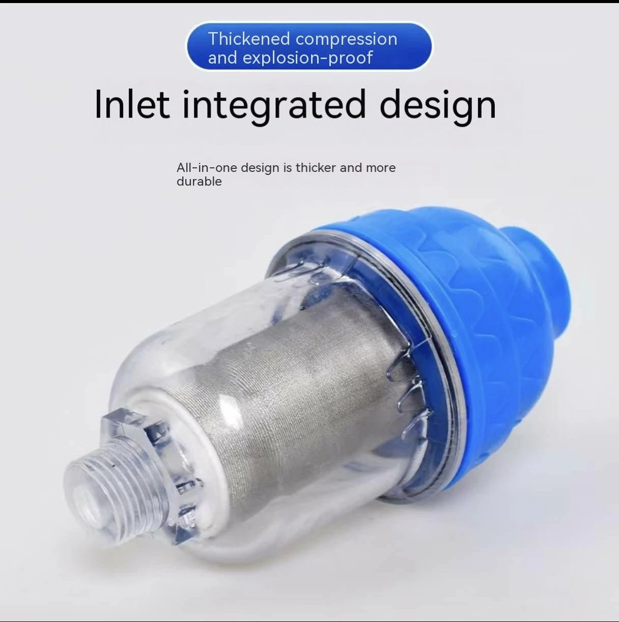 House Sediment High Quality Tap Water Pre Filter Stainless Steel Washing Machine Water Pre Filter System